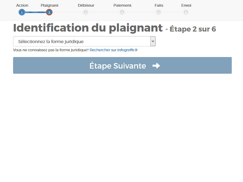 Processus de génération de mise en demeure